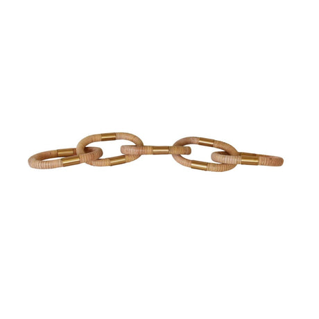 Otto Decorative Chain Side View by Worlds Away at Fig Linens and Home