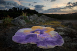 Pansy Bath Rug 35X39 Curcuma 870 by Abyss Habidecor at Fig Linens and Home - View 8