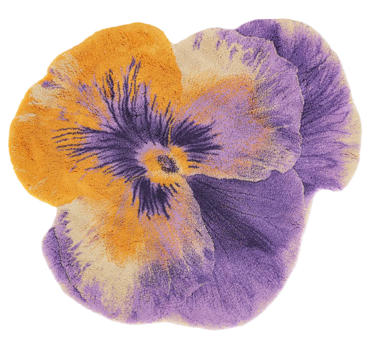 Pansy Bath Rug 35X39 Curcuma 870 by Abyss Habidecor at Fig Linens and Home - View 10