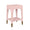 Patti Pink Side Table by Worlds Away | Petite End Table Angle View 2 at Fig Linens and Home