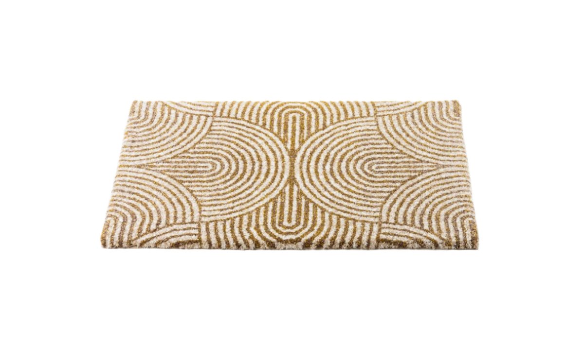 Petal Bath Rug in Linen 770 by Abyss and Habidecor - Bathroom Rug at Fig Linens and home 2 - 23" x 39"