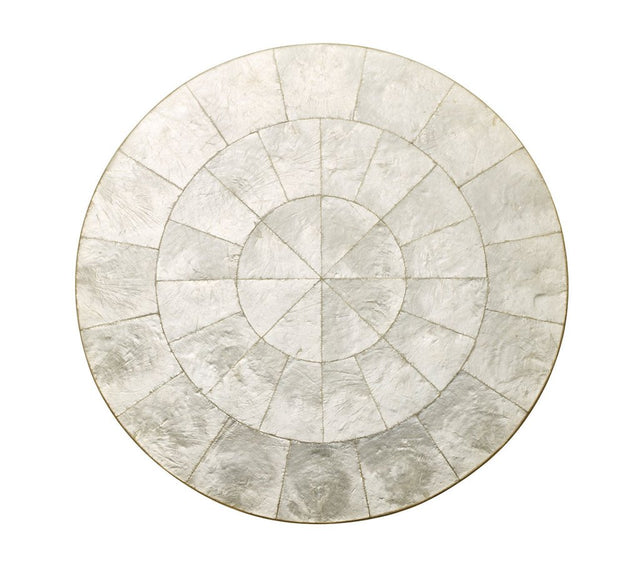 Round Capiz Natural Placemat | Kim Seybert at Fig Linens and Home