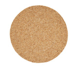 Wood Round Placemat in Natural by Kim Seybert at Fig Linens and Home