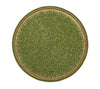 Enamor Placemat in Green & Gold by Kim Seybert at Fig Linens and Home