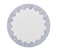 Dream Weaver Placemat in White & Blue by Kim Seybert at Fig Linens and Home