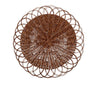 Kim Seybert Alfresco Placemats Set of 4 in Brown by Kim Seybert - Brown Placemats Set of 4 - 15"L x 15"W x 0.15"H at FIG LINENS AND HOME - 1
