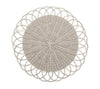 Kim Seybert Alfresco Placemats Set of 4 in Gray by Kim Seybert - Gray Placemats Set of 4 - 15"L x 15"W x 0.15"H at FIG LINENS AND HOME - 1