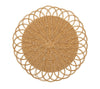 Kim Seybert Alfresco Placemats Set of 4 in Natural by Kim Seybert - Natural Placemats Set of 4 - 15"L x 15"W x 0.15"H at FIG LINENS AND HOME - 1