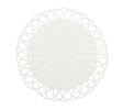 Kim Seybert Alfresco Placemats Set of 4 in White by Kim Seybert - White Placemats Set of 4 - 15"L x 15"W x 0.15"H at FIG LINENS AND HOME - 1