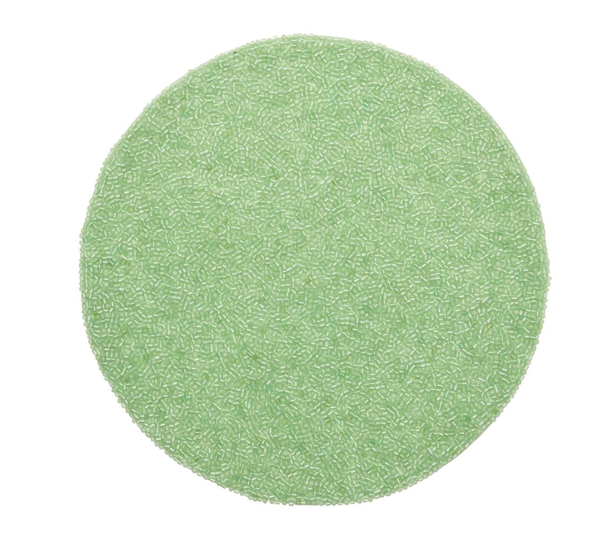 Green Placemat - Perennial Green Placemats Set of 4 - Kim Seybert at Fig Linens and Home 1