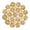 Daisy Placemats in Natural & Yellow by Kim Seybert at Fig Linens and Home