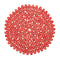 Round Bamboo Placemat in Coral by Kim Seybert at Fig Linens and Home