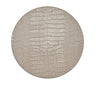Croco Placemat in Sand by Kim Seybert at Fig Linens and Home