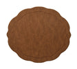 Kim Seybert Tailored Placemat in Brown Set of 4 by Kim Seybert - BROWN 17.25"L x 15"W x 0.1"H Placemat - Set of 4 at FIG LINENS AND HOME - 2