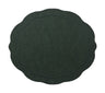 Kim Seybert Tailored Placemat in Hunter Green Set of 4 by Kim Seybert - HUNTER GREEN 17.25"L x 15"W x 0.1"H Placemat - Set of 4 at FIG LINENS AND HOME - 2