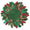 Holly and Sprig Placemat in Green, Red & Gold by Kim Seybert at Fig Linens and Home