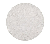 Lune Placemat in White, Set of 2 by Kim Seybert at Fig Linens and Home - View 1