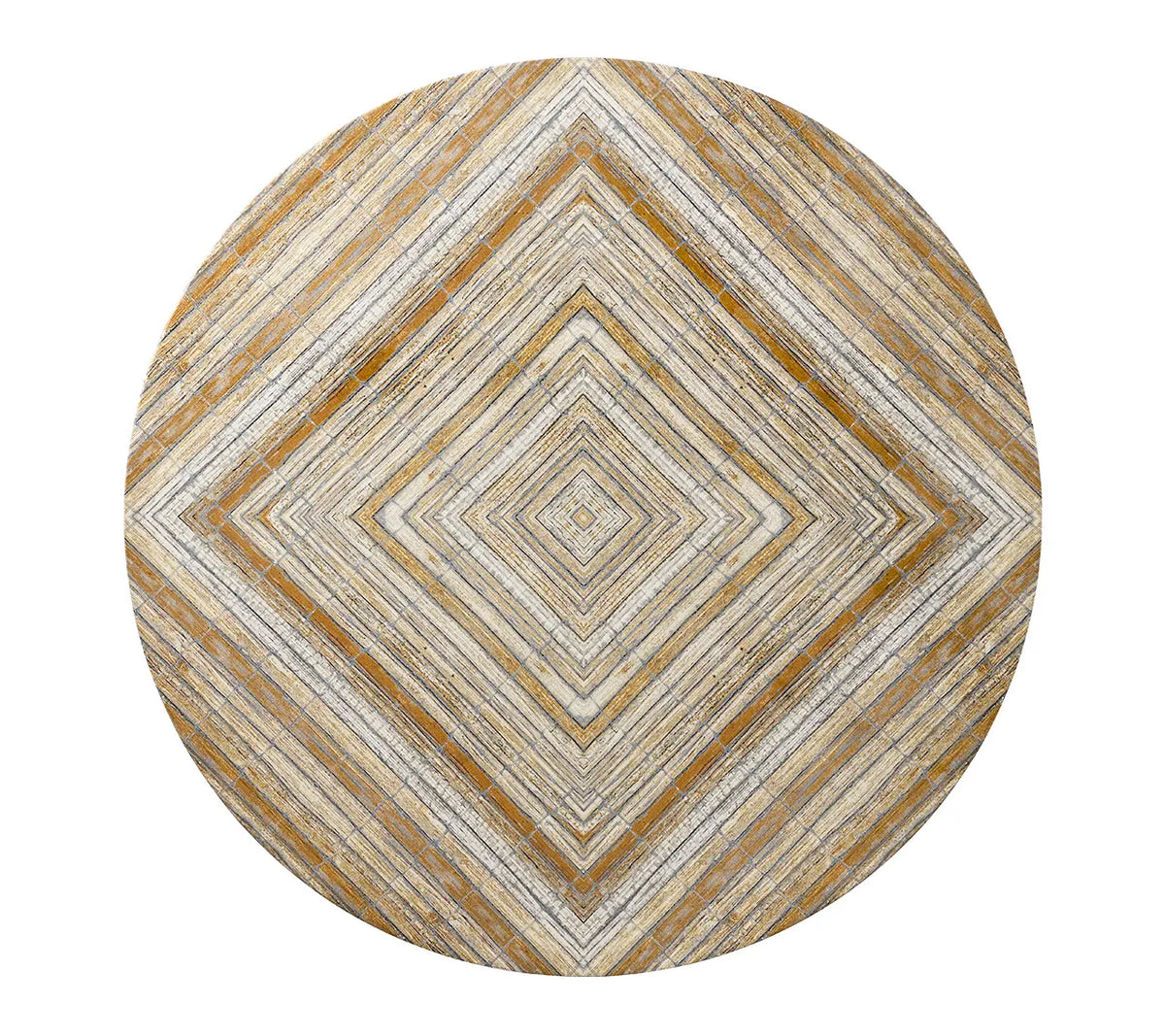 Russet Gold/Silver Placemat | Kim Seybert at Fig Linens and Home