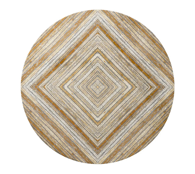 Russet Gold/Silver Placemat | Kim Seybert at Fig Linens and Home
