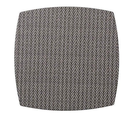Twill Black/White Placemat | Kim Seybert at Fig Linens and Home