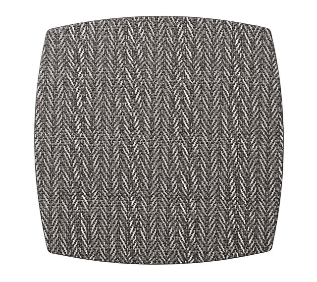 Twill Black/White Placemat | Kim Seybert at Fig Linens and Home