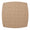 Twill Brown/White Placemat | Kim Seybert at Fig Linens and Home