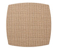 Twill Brown/White Placemat | Kim Seybert at Fig Linens and Home