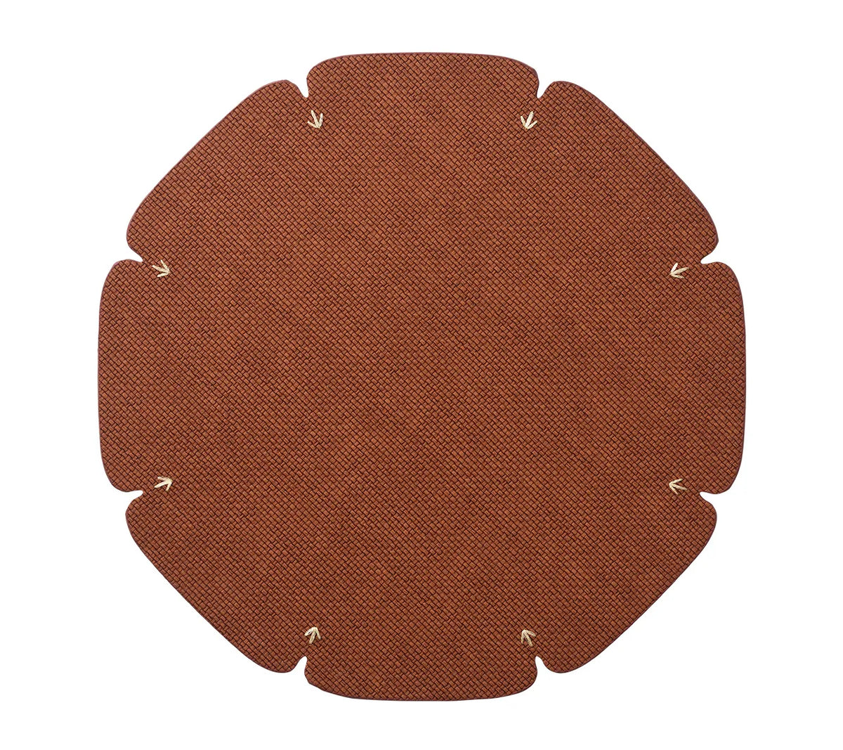 Divot Brown Placemat | Kim Seybert at Fig Linens and Home