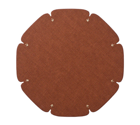 Divot Brown Placemat | Kim Seybert at Fig Linens and Home