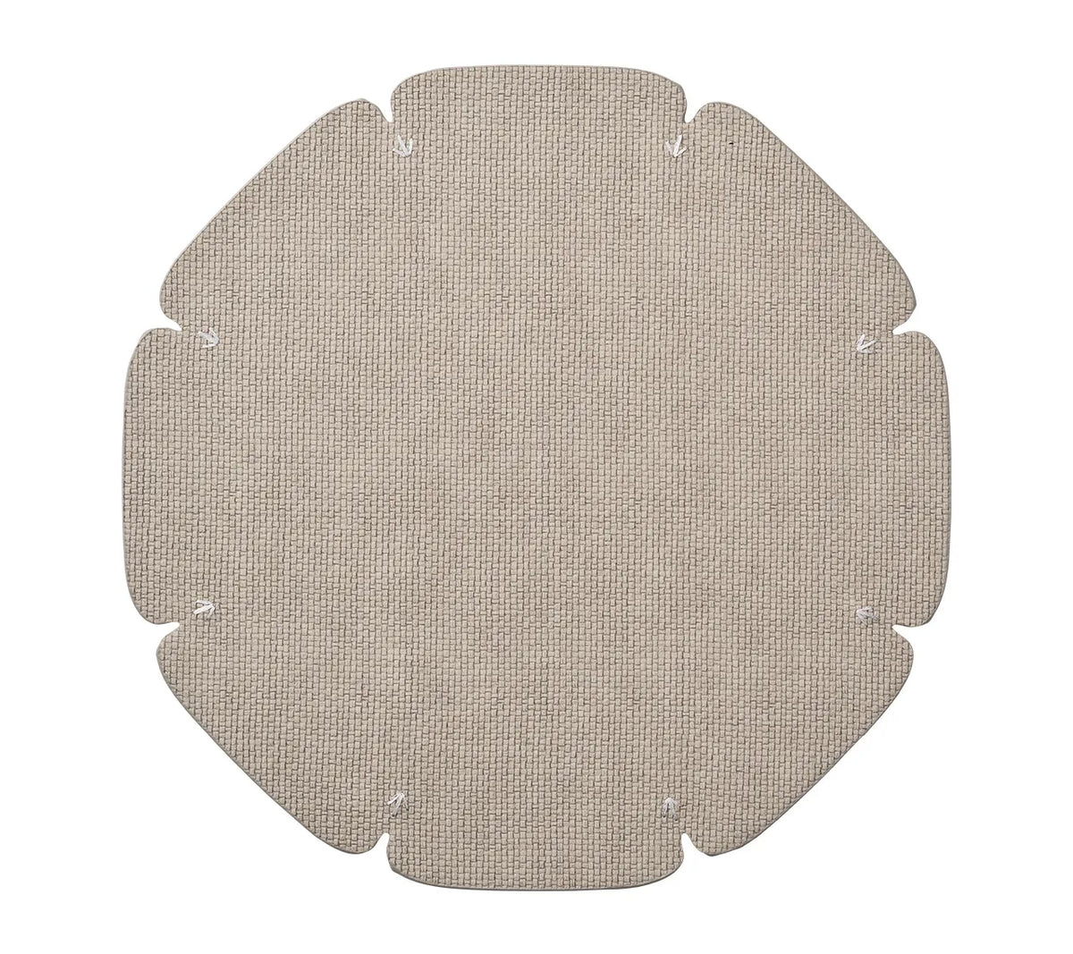 Divot Gray Placemat | Kim Seybert at Fig Linens and Home
