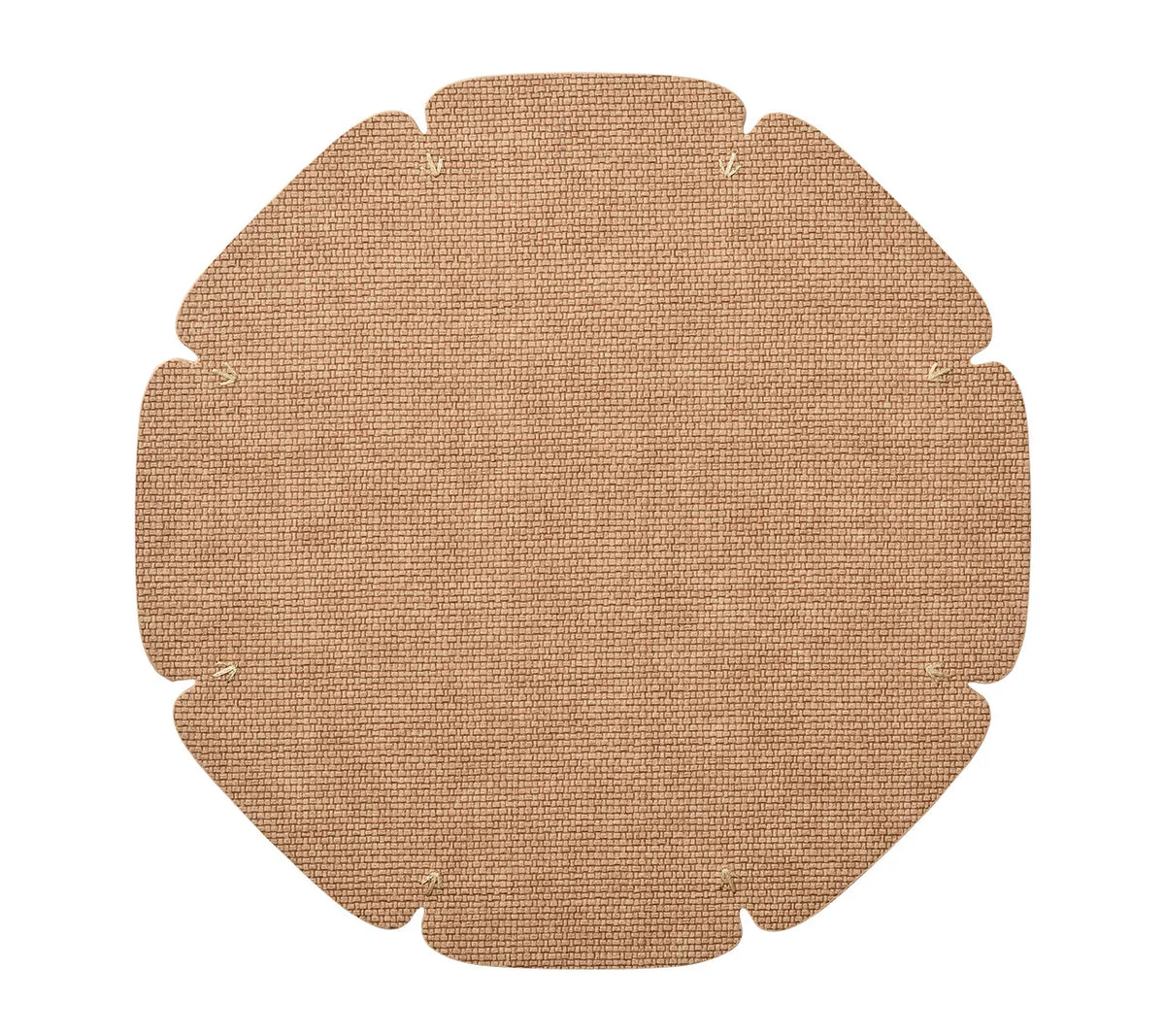 Divot Tan Placemat | Kim Seybert at Fig Linens and Home