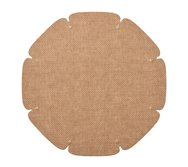 Divot Tan Placemat | Kim Seybert at Fig Linens and Home