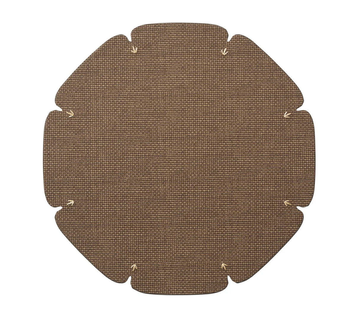 Divot Umber Placemat | Kim Seybert at Fig Linens and Home