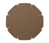 Divot Umber Placemat | Kim Seybert at Fig Linens and Home