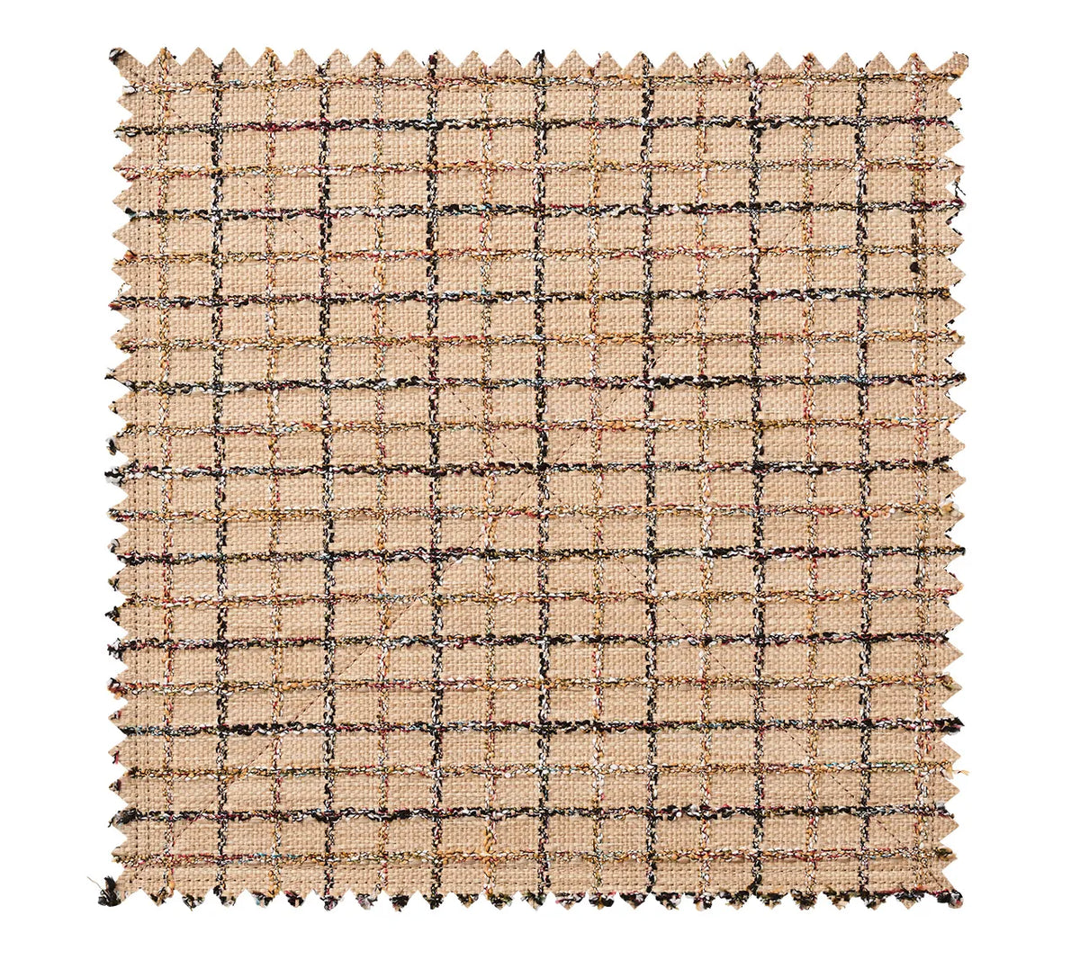 Boucle Brown/Multi Placemat Detail 9 | Kim Seybert at Fig Linens and Home