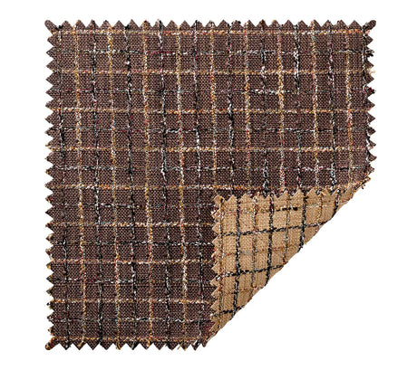 Boucle Brown/Multi Placemat | Kim Seybert at Fig Linens and Home