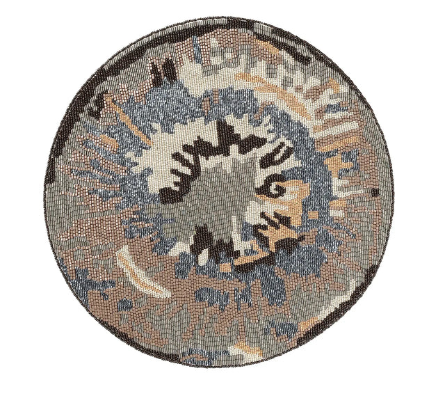 Tapestry Blue/Gray Placemat | Kim Seybert at Fig Linens and Home