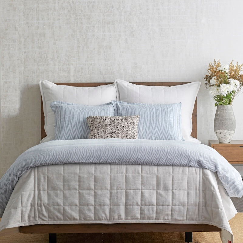 Panama Coverlets in White by Ann Gish | Fig Linens and Home