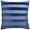 Parker Stripe Navy - Throw Pillow by Ryan Studio