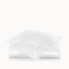 Peacock Alley Bedding - White Cotton Sateen Duvet Covers, Sheets and Pillow Shams
