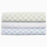 Layla Light Indigo Quilt by John Robshaw at Fig Linens and Home - 3