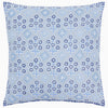 Aanan Light Indigo Pillow by John Robshaw at Fig Linens and Home - 1