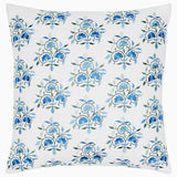Ankur Azure Pillow by John Robshaw at Fig Linens and Home - 1