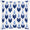 Chetana Indigo Pillow by John Robshaw at Fig Linens and Home - 1