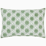 Damini Sage Pillow by John Robshaw at Fig Linens and Home - 1