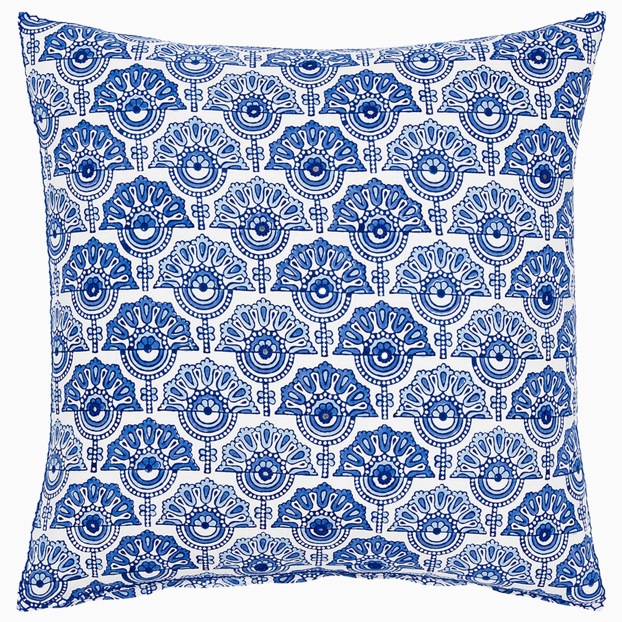 Divisha Indigo Pillow by John Robshaw at Fig Linens and Home - 1