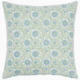 Luvika Light Indigo Pillow by John Robshaw at Fig Linens and Home - 1