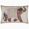 Pinky Elephant Pillow by John Robshaw at Fig Linens and Home - 1