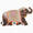Pinky Elephant on the Move Pillow by John Robshaw at Fig Linens and Home - 1