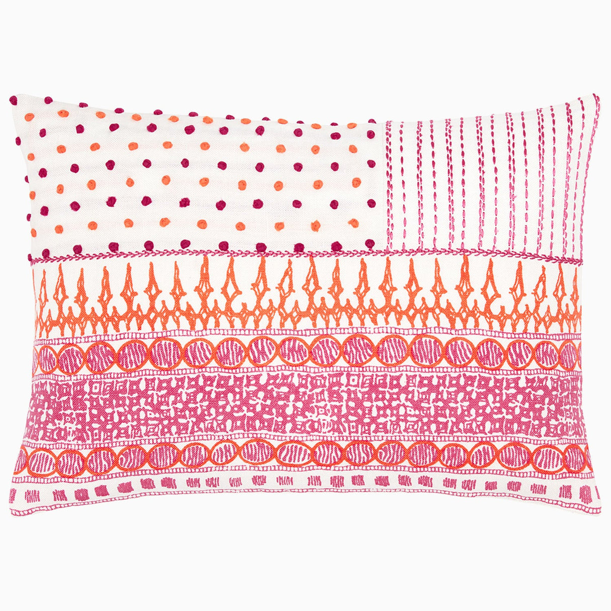 Saanvi Pillow by John Robshaw at Fig Linens and Home - 1